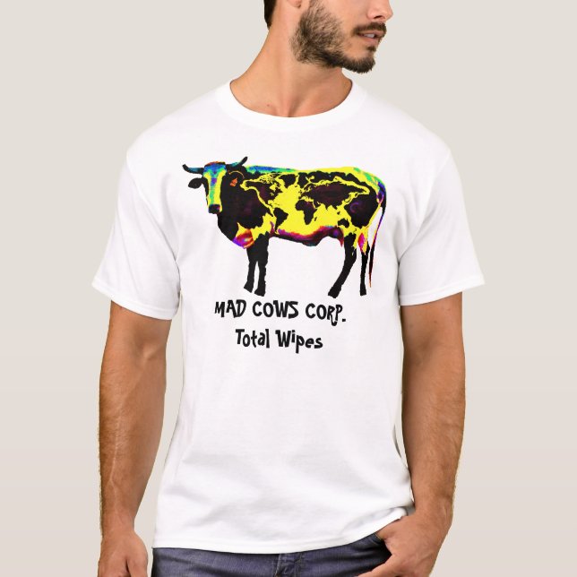 MAD COWS CORP.Total Wipes T-Shirt (Front)