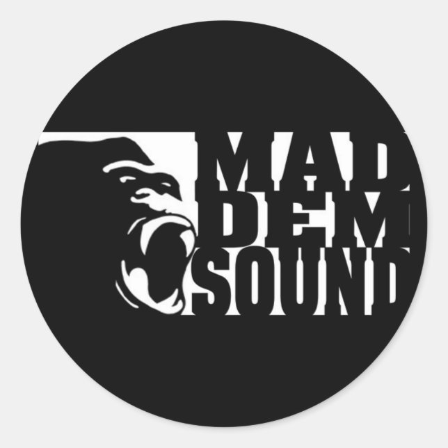 Mad Dem Sound Sticker #2 (Front)