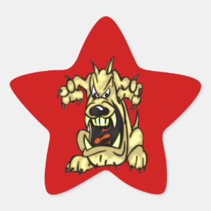Mad Dog Star Sticker