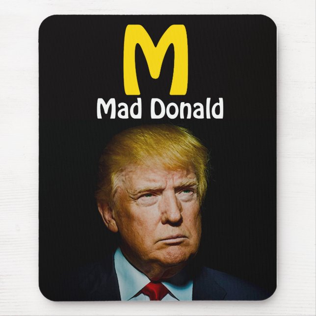 MAD DONALD MOUSE MAT (Front)