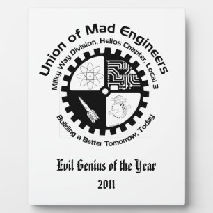 Mad Engineers Plaque
