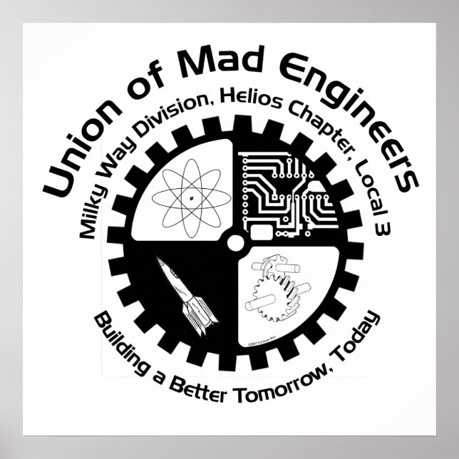 Mad Engineers Poster (Front)