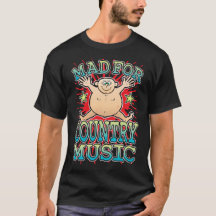 Mad For Country Music T-Shirt