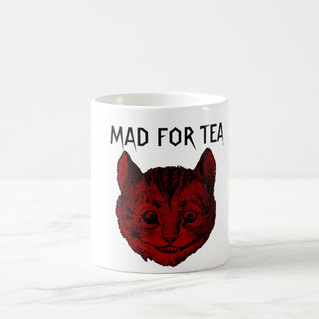 Mad For Tea Cheshire Cat Morphing Mug (Center)