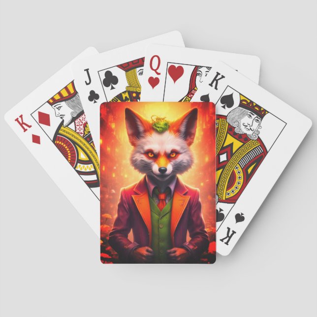 Mad Fox Playing Cards (Back)