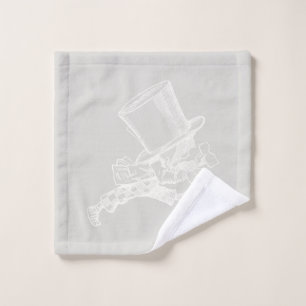 Mad Hatter Alice in Wonderland CUSTOM COLOR Wash Cloth