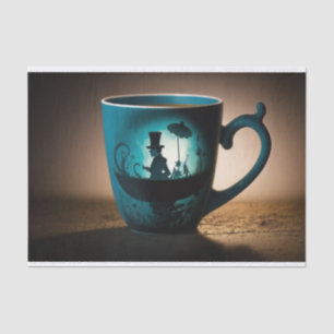  Mad Hatter Alice in Wonderland decoupage Tissue Paper