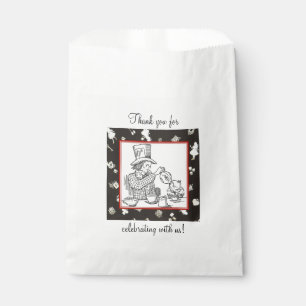 Mad Hatter and Dormouse Favour Bags