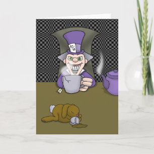 Mad Hatter Greeting Card