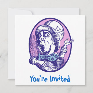 Mad Hatter Invitation