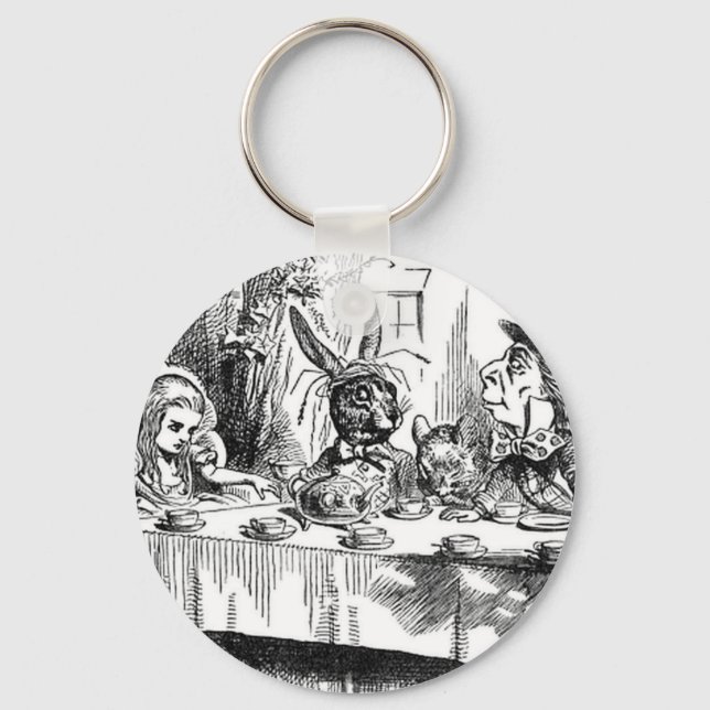 Mad Hatter Key Ring (Front)