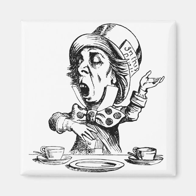Mad Hatter Magnet (Front)