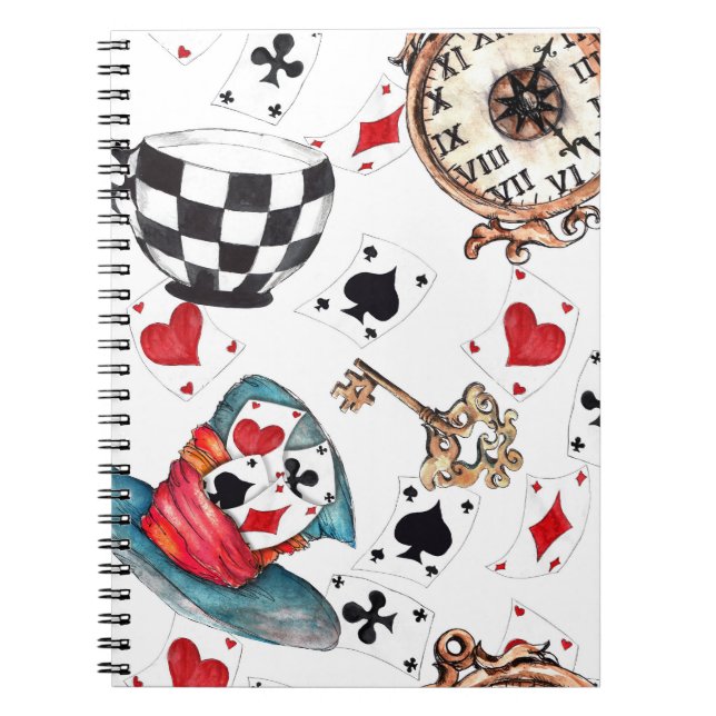 Mad Hatter Notebook (Front)