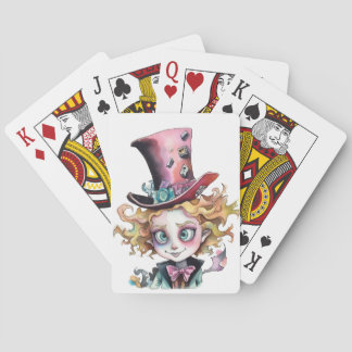 Mad Hatter Playing Cards