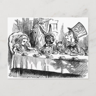Mad Hatter Postcard