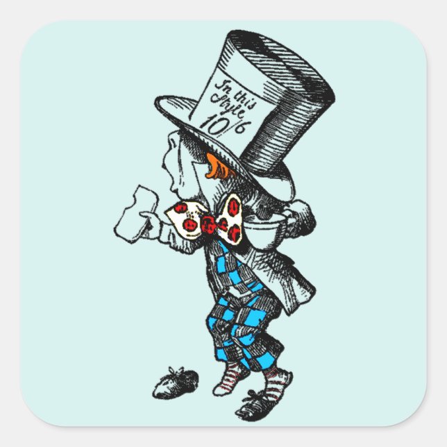 Mad Hatter Stickers (Front)