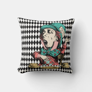 Mad Hatter Tea Party Cushion