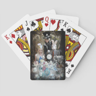 Mad Hatter Tea Party Playing Cards