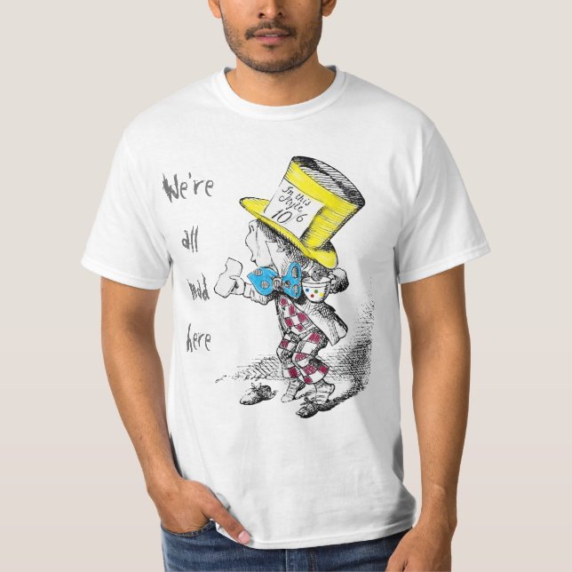 Mad Hatter Tea Party T-Shirt (Front)