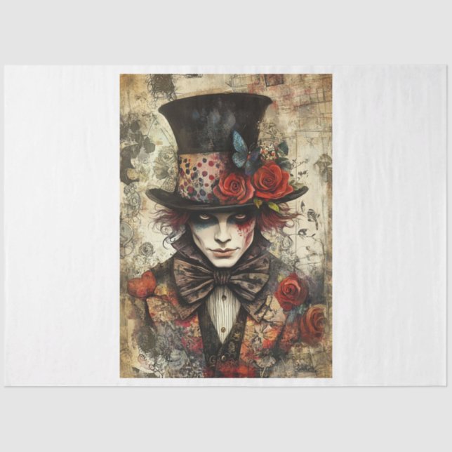 Mad Hatter Tissue Paper (Front)