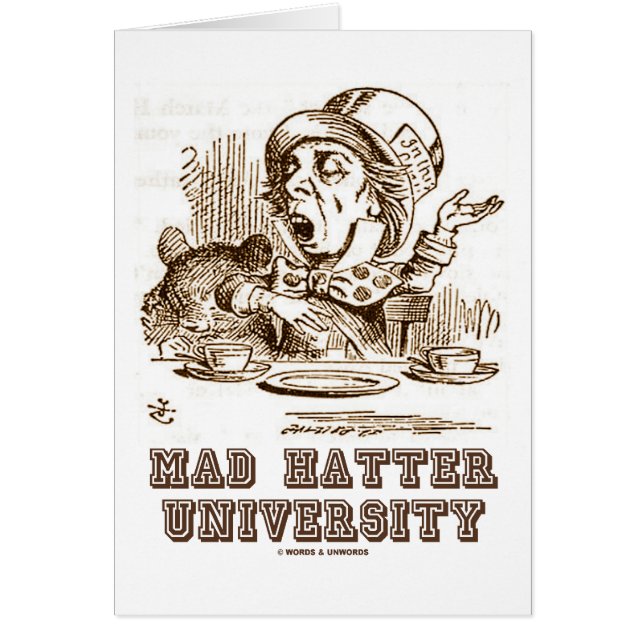 Mad Hatter University (Mad Hatter Wonderland) (Front)