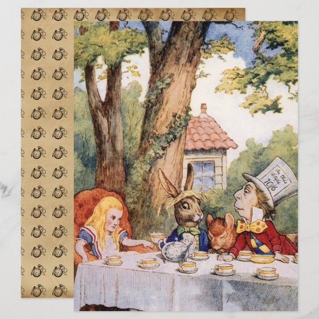 Mad Hatter: Wonderland Wardrobe Wonders (Front/Back)