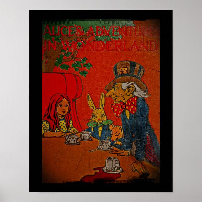 Mad Hatter's Tea Party Cover Poster (Front)