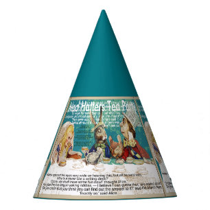 Mad Hatter's Tea Party Party Hat