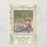 Mad Hatter's Wonderland Tea Party Baby Shower