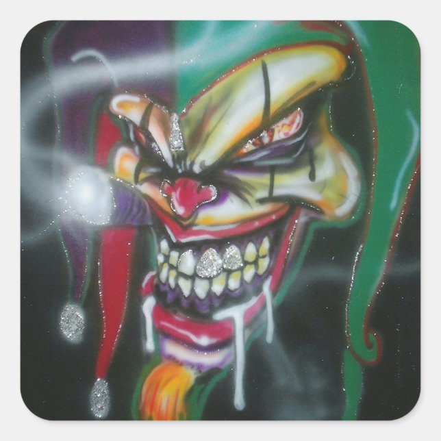 Mad Jester Stickers (Front)