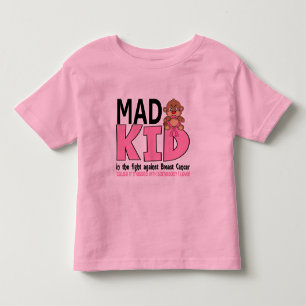 Mad Kid Breast Cancer Toddler T-Shirt
