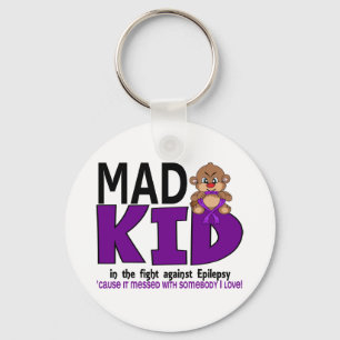 Mad Kid Epilepsy Key Ring