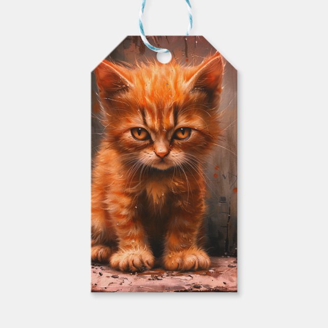 Mad Kitten Gift Tags (Front)