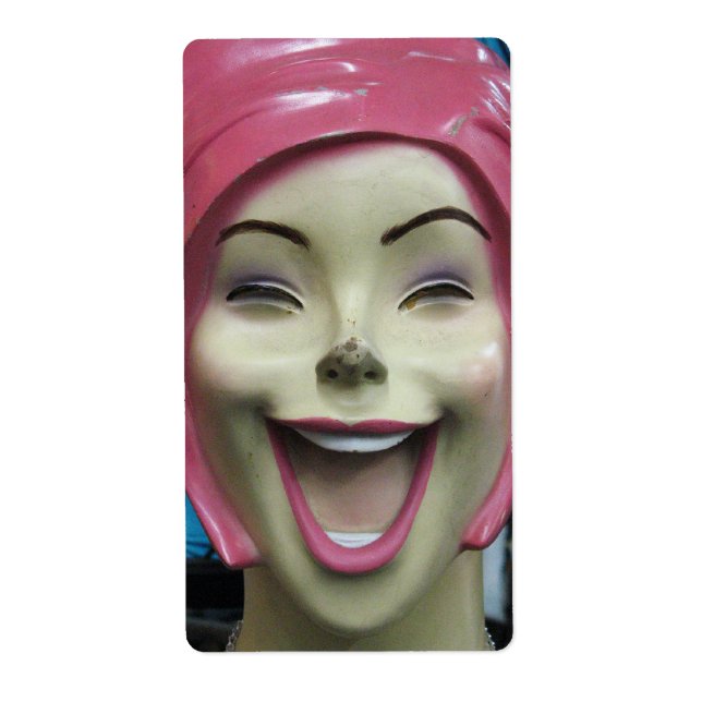 Mad Laughing Mannequin ~ Uncanny Valley Girl (Front)
