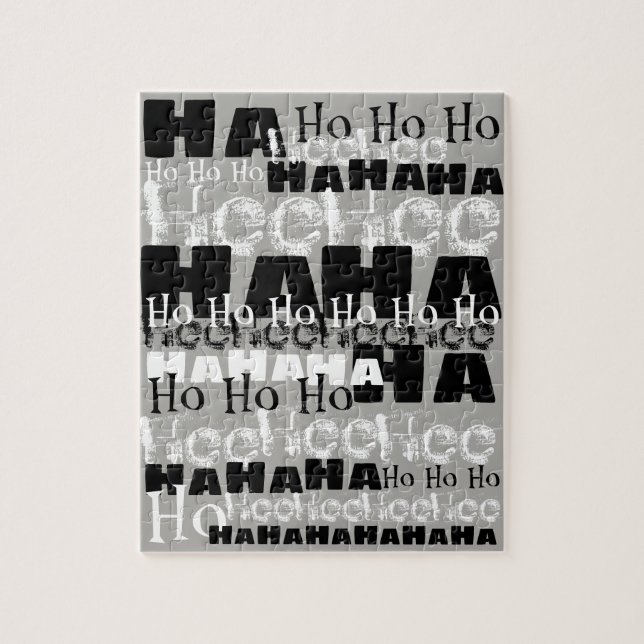 Mad Laughter Jigsaw Puzzle (Vertical)
