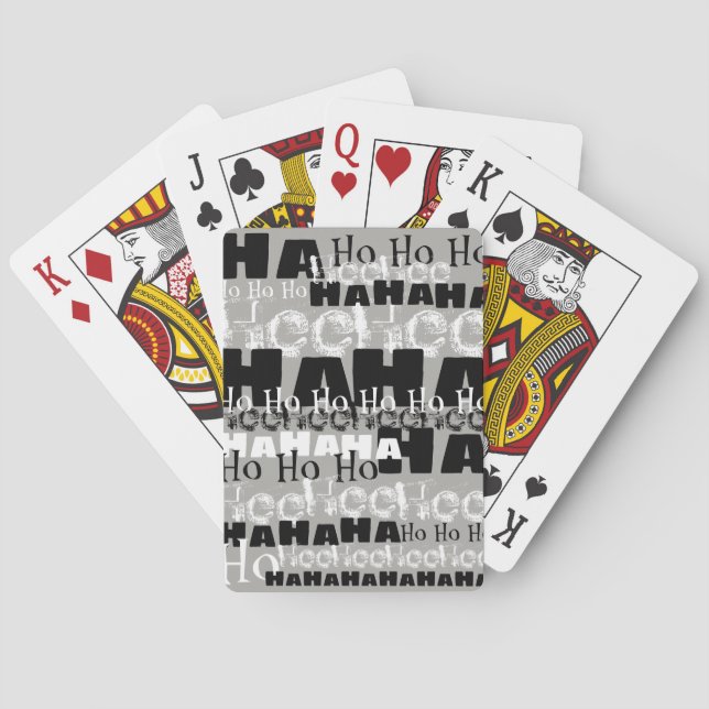 Mad Laughter Playing Cards (Back)