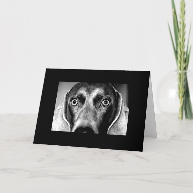 Mad looking at you card (Front)