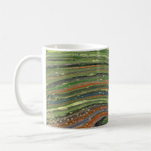 Mad Love 1 Wild Green Abstract Mug