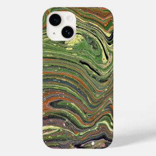 Mad Love 1 Wild Green Abstract Phone Case