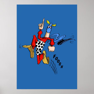 Mad Magazine Captain Klutz Shirt Sticker Mask Poster