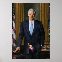 MAD Magazine's Official Portrait of Bill Clinton