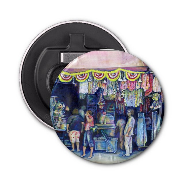 Mad Man on Market and Main, Singapore Bottle Opener (Front)