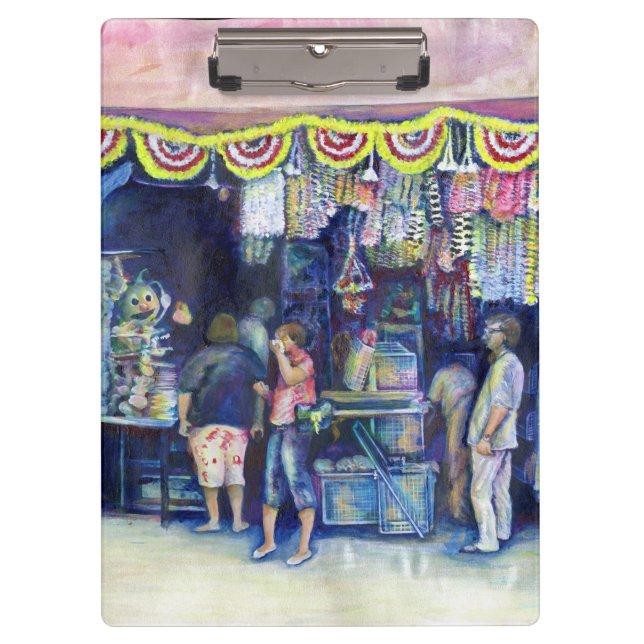 Mad Man on Market and Main, Singapore Clipboard (Front)