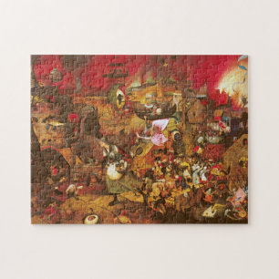 Mad Meg (Dull Gret), Pieter Bruegel Jigsaw Puzzle