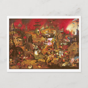 Mad Meg (Dull Gret), Pieter Bruegel Postcard