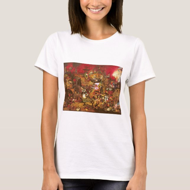 Mad Meg (Dull Gret), Pieter Bruegel T-Shirt (Front)