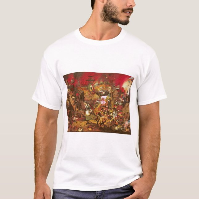 Mad Meg (Dull Gret), Pieter Bruegel T-Shirt (Front)