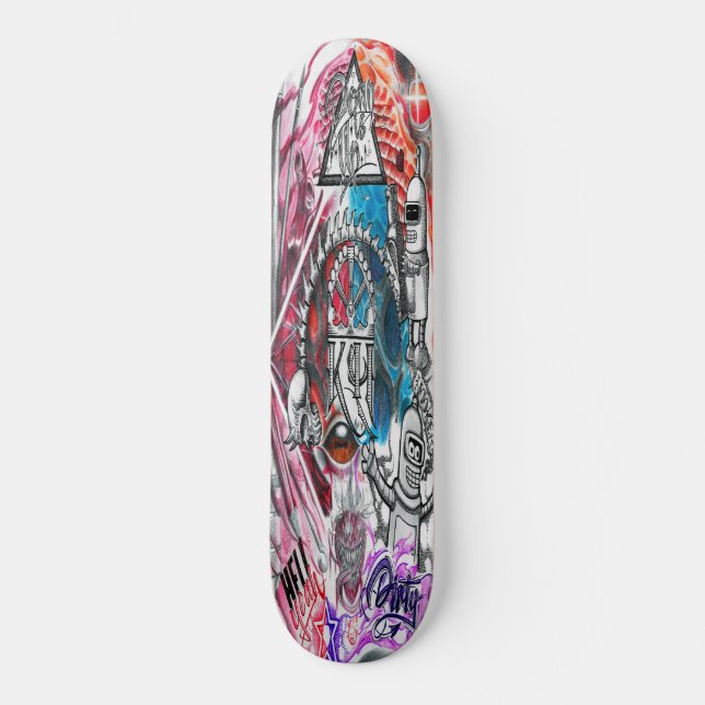 Mad Mix Skateboard (Front)