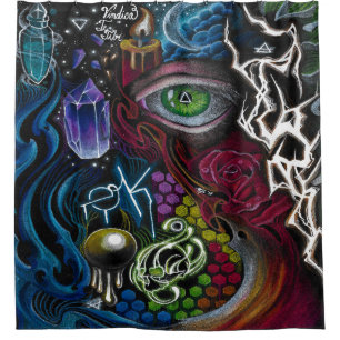 Mad mix VOL.3 Shower Curtain