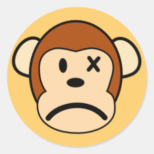 Mad Monkey Sticker